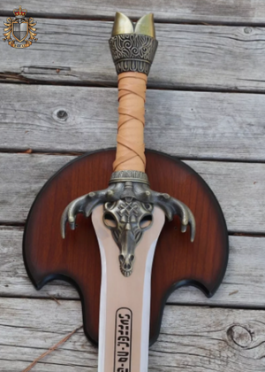 Albion Conan The Barbarian – Father’s Sword , Conan Father’s Sword Windlass Atlantean The Barbarian Cosplay Sword With Plaque