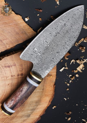 Damascus Steel Serbian Meat Cleaver