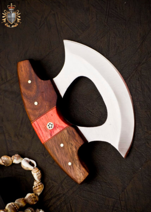 Custom Handmade Forged ULU Chef Knife